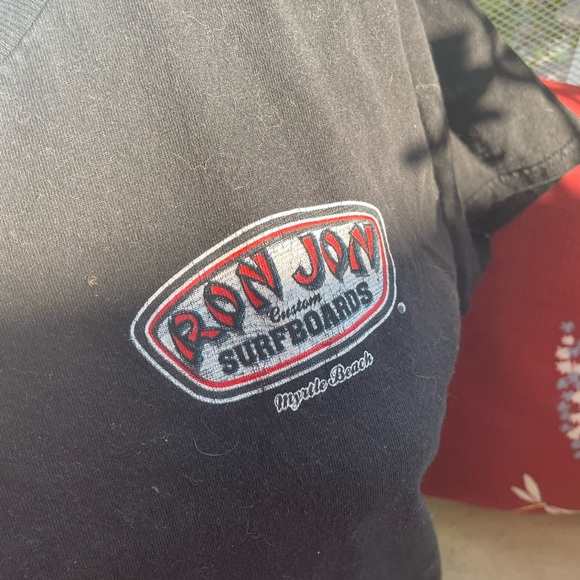 Vintage Rom Jon Surf Graphic T - Picture 3 of 3